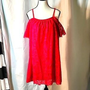 no Comment, red Dress